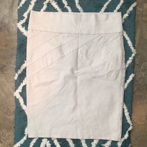 White Pencil Skirt